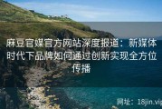 麻豆官媒官方网站深度报道：新媒体时代下品牌如何通过创新实现全方位传播
