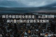 麻豆传媒官网全景报道：从品牌战略到内容创新的全链条深度解析