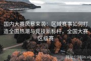国内大赛风暴来袭：区域赛事如何打造全国热潮与竞技新标杆，全国大赛区级赛