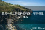 芒果一码二码三码四码区，芒果哪里有二维码