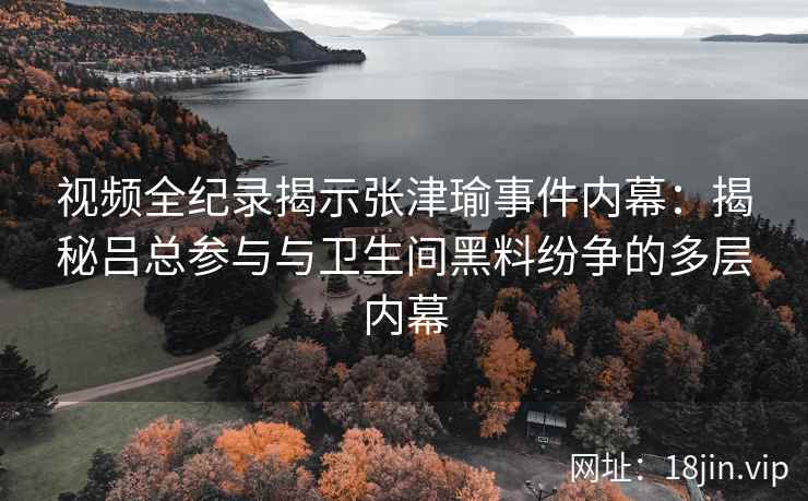 视频全纪录揭示张津瑜事件内幕：揭秘吕总参与与卫生间黑料纷争的多层内幕