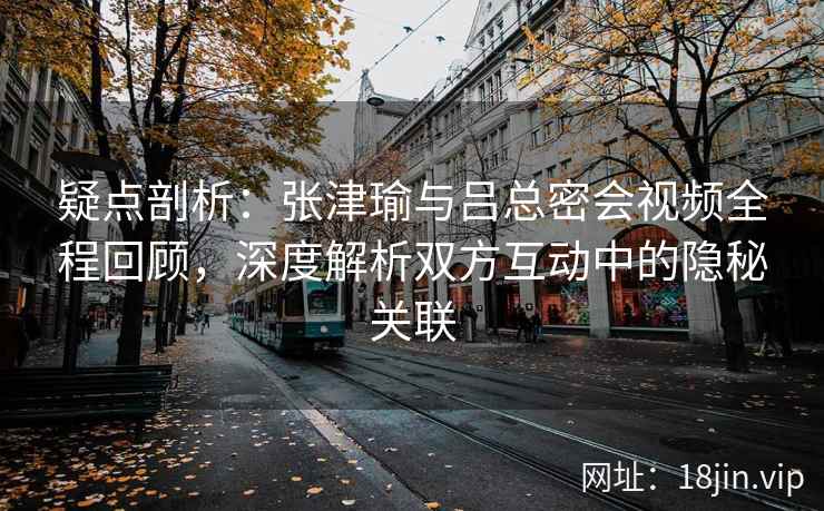 疑点剖析：张津瑜与吕总密会视频全程回顾，深度解析双方互动中的隐秘关联