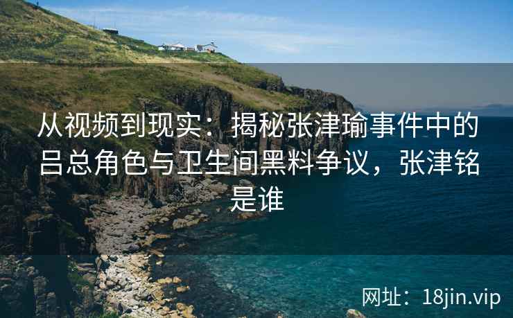 从视频到现实：揭秘张津瑜事件中的吕总角色与卫生间黑料争议，张津铭是谁